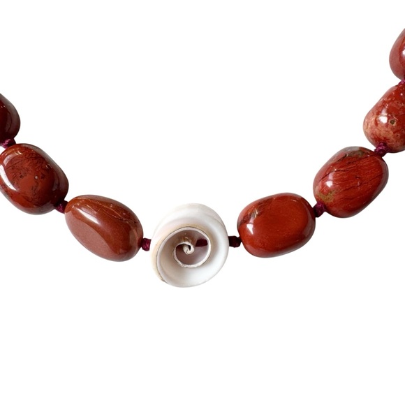 ARIANA OST x Free People Aurora Choker in Red Jasper | NWT - Picture 3 of 5